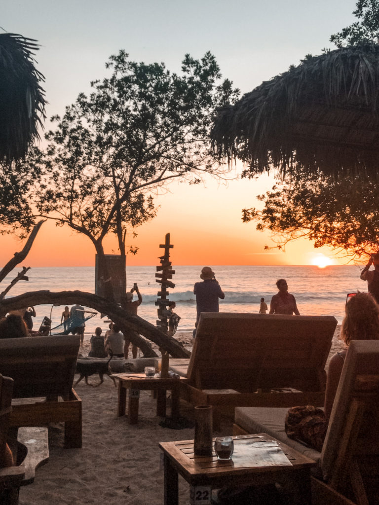 Banana Beach Restaurant Santa Teresa Costa Rica