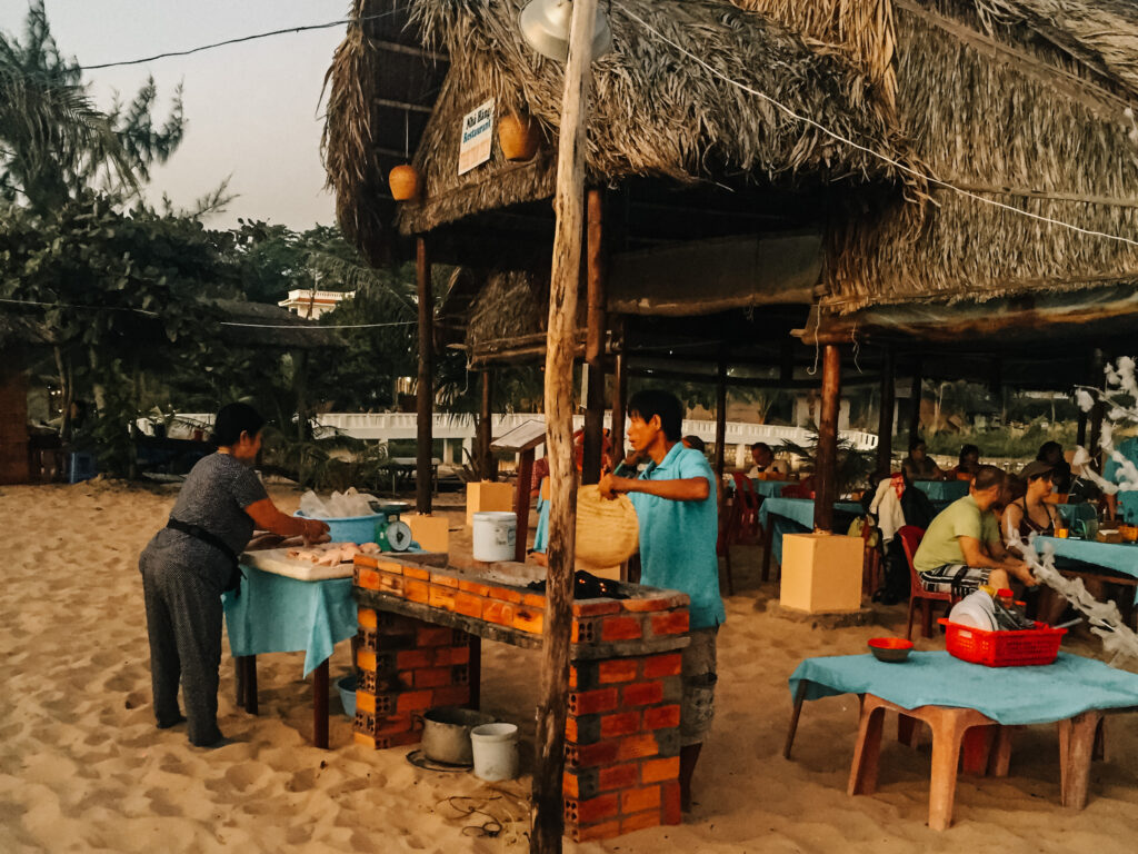 Strandrestaurant auf Phu Quoc