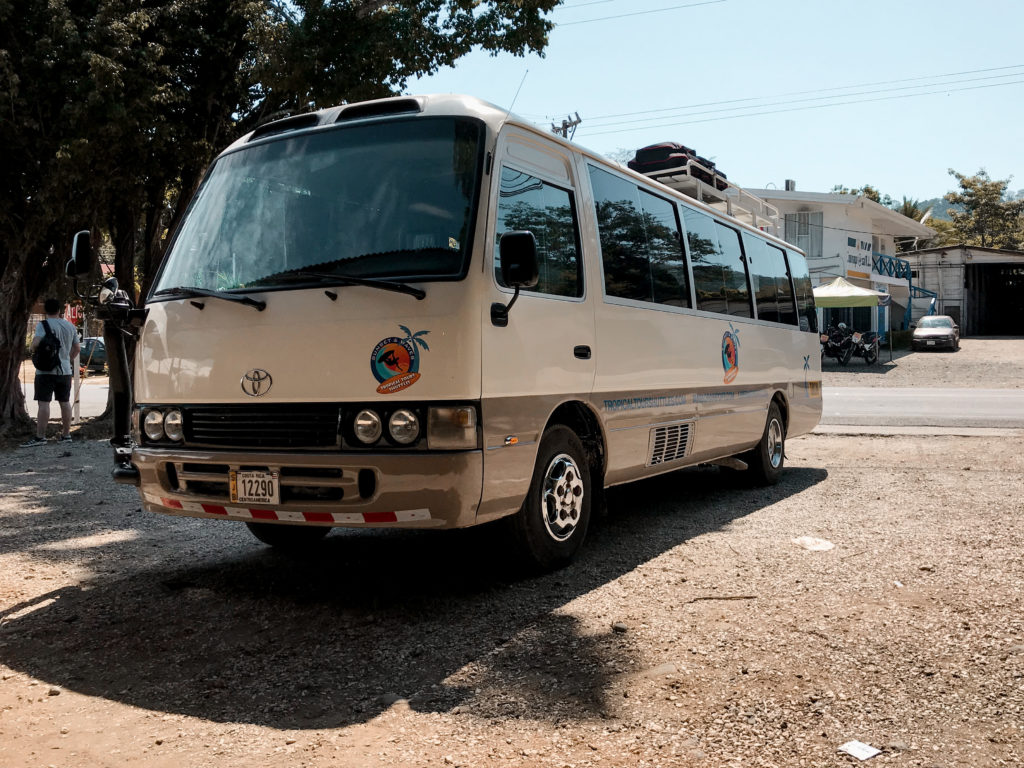 Tropical Tours Shuttle Bus Santa Teresa