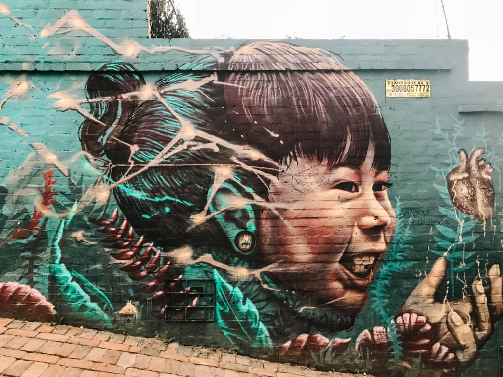 Graffiti in Bogotá