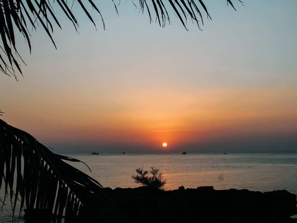 Sonnenuntergang auf Phu Quoc