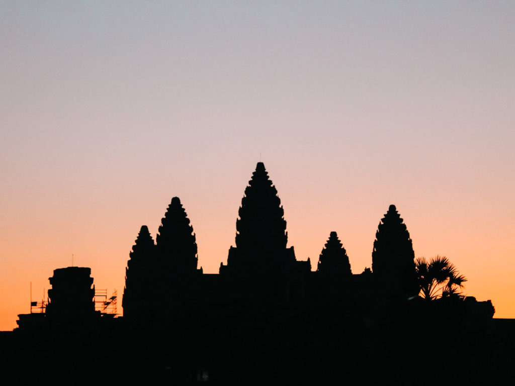 Angkor Wat in der Morgendämmerung