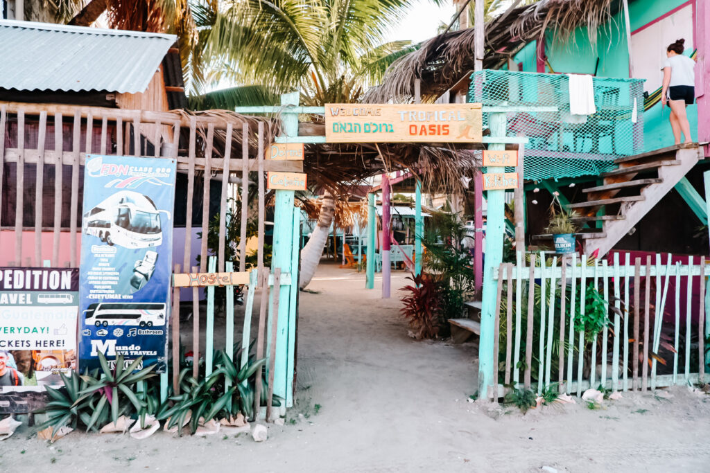 Tropical Oasis Hostel auf Caye Caulker