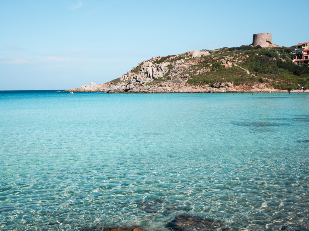Rena Bianca Strand Santa Teresa Sardinien